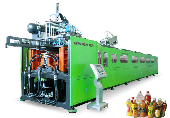 8 Cavity Auto Blow Molding Machine , 1.5L Plastic Bottle Manufacturing Machine