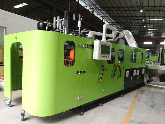 6 Cavity Plastic Blow Molding Machine 380V 50HZ For 38mm Neck Size Bottle